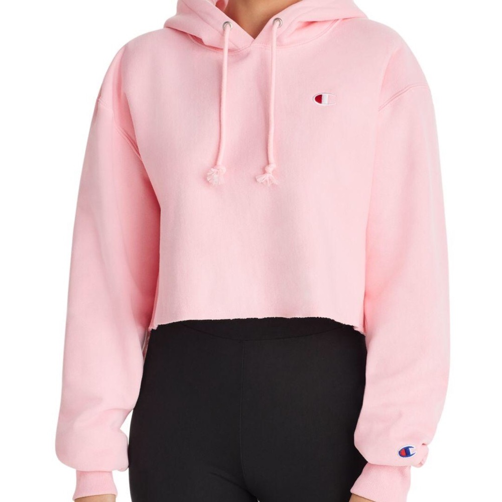 Cropped champion hoodie